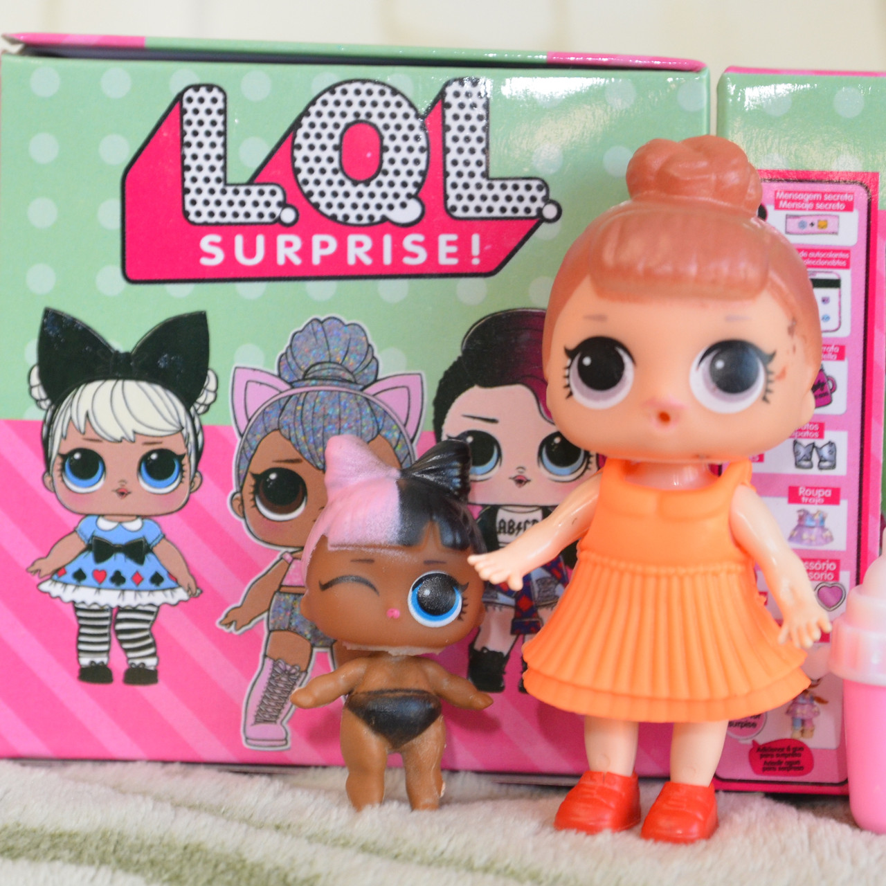 LQL 2 серія. 2 ляльки в 1 кулі (10 см).