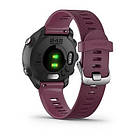 Смарт-годинник Garmin Forerunner 245 Berry з Вишневим Ремінцем, фото 3