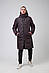 Парка куртка чоловіча зимова тепла довга сіра Asos, фото 10