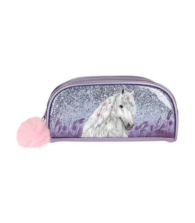 Пенал-косметичка ТОР Model Miss Melody фіолетовий - Місячний Кінь (Top-Model пенал косметичка Лунная лошадка) Пенал-косметичка ТОР Model Miss Melody фіолетовий - Місячний Кінь (Top-Model пенал косметичка Лунная лошадка)