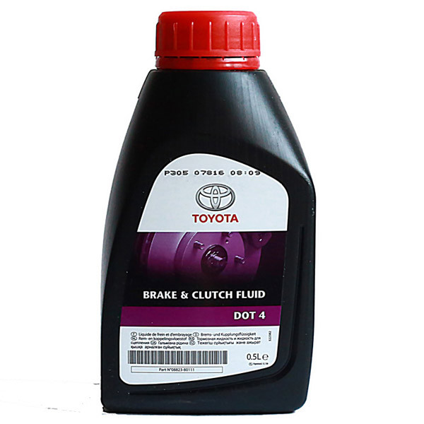 Рідина Toyota Brake Fluid DOT-4 кан. 0.5 л. 08823-80111