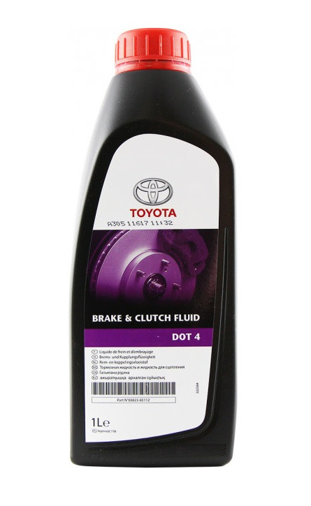 Рідина Toyota Brake Fluid DOT-4 кан.1л. 0882380112