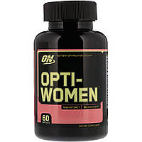 Optimum Nutrition, Opti-Women, Cистема оптимизации питания, 60 капсул