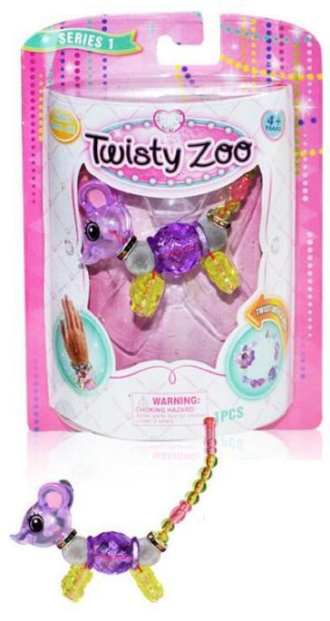 Іграшка — браслет для дівчаток Мишка. Twisty Petz Twisty ZOO Mouse