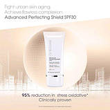 Омолоджувальний захисний крем-коректор Advanced Perfecting Shield SPF 30 для шкіри обличчя Teoxane,50ml, фото 7