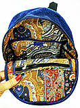 Джинсовий рюкзак Рататуй, фото 3