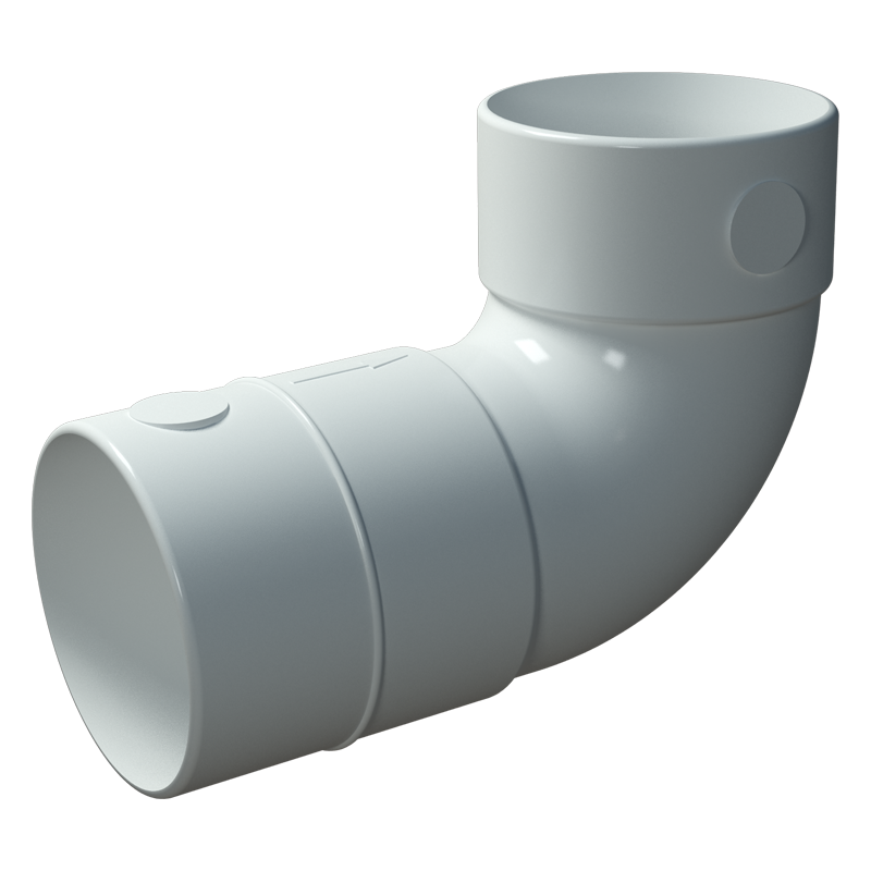 Відвід круглий Вентс FlexiVent 060375