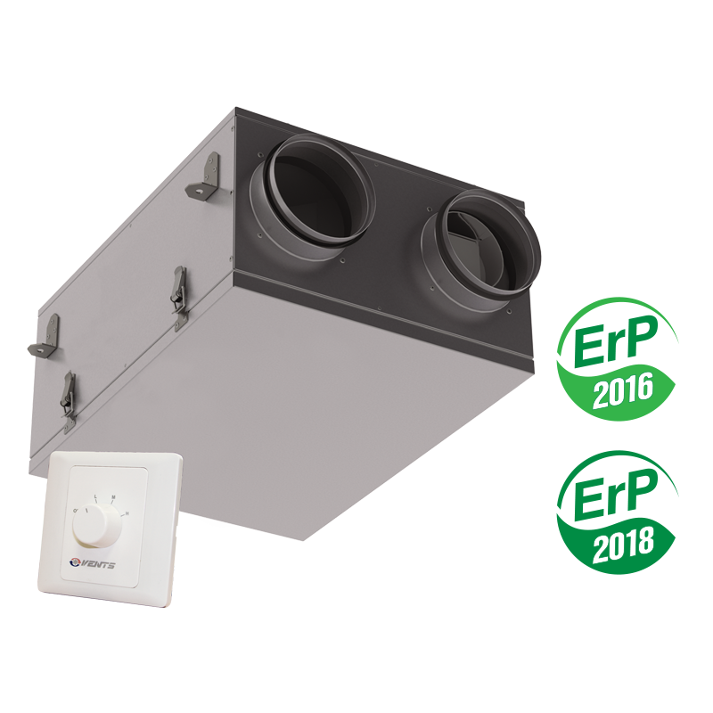 Приточно-витяжна установка з рекуперацією тепла Вентс ВУЕ 100 П міні