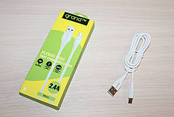 Кабель GRAND MicroUsb White