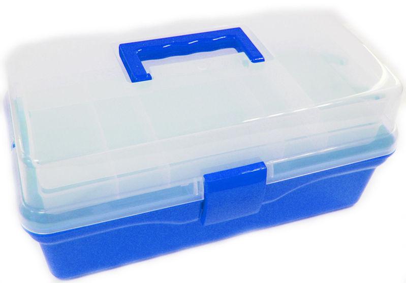 Арт-бокс для художніх матеріалів 36х20х16см пластиковий D.K.ART - CRAFT, фото 1