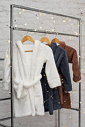 Дитячий теплий халат "Зайчик" з вушками