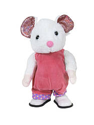 Інтерактивна іграшка "Мишка біла", ходить і співає