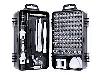 Набір викруток Vastar 115 в 1 для ремонту електроніки 115 в 1 Чорний