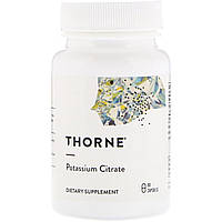 Калий цитрат, Potassium Citrate, Thorne Research, 90 капсул