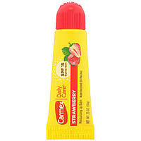 Бальзам для губ у тюбику Carmex Daily Care Lip Balm Strawberry SPF 15 Полуниця 10 гр