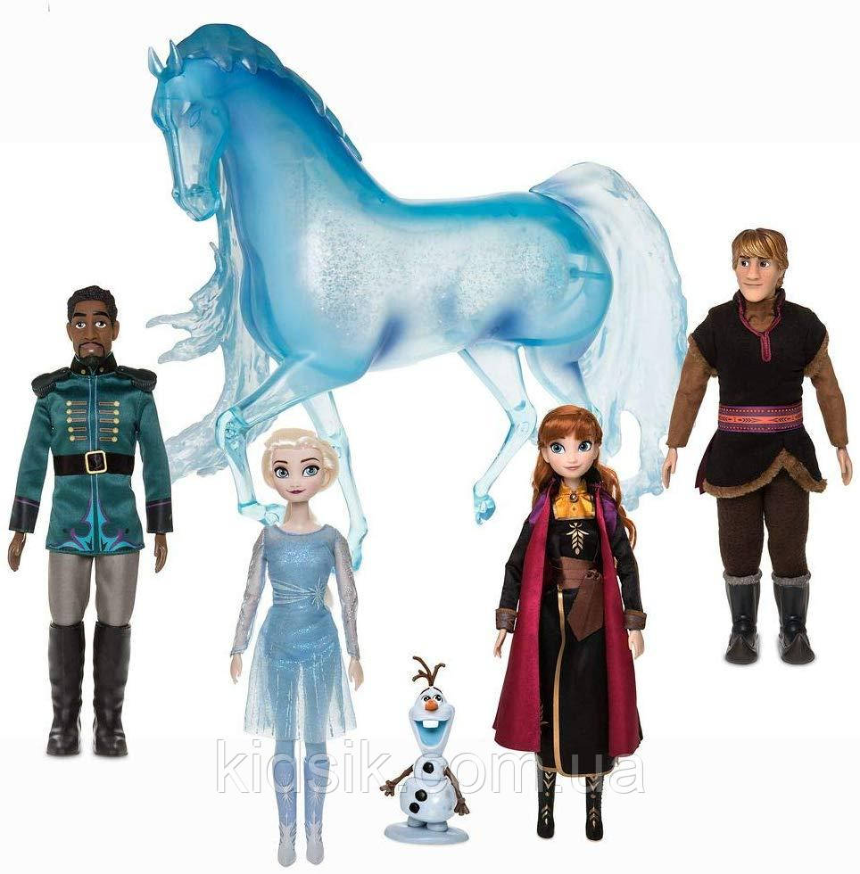 Подарочный набор кукол Холодное сердце 2: Эльза, Анна, Кристофф, Олаф ...