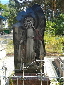 Памятник гранитный (Скорбящий ангел) (Образец 713) 3