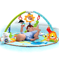 Развивающий интерактивный коврик Tianyu Smart Baby музыкальный с игрушками