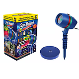 Лазерний різдвяний проектор Star Shower Motion, фото 2