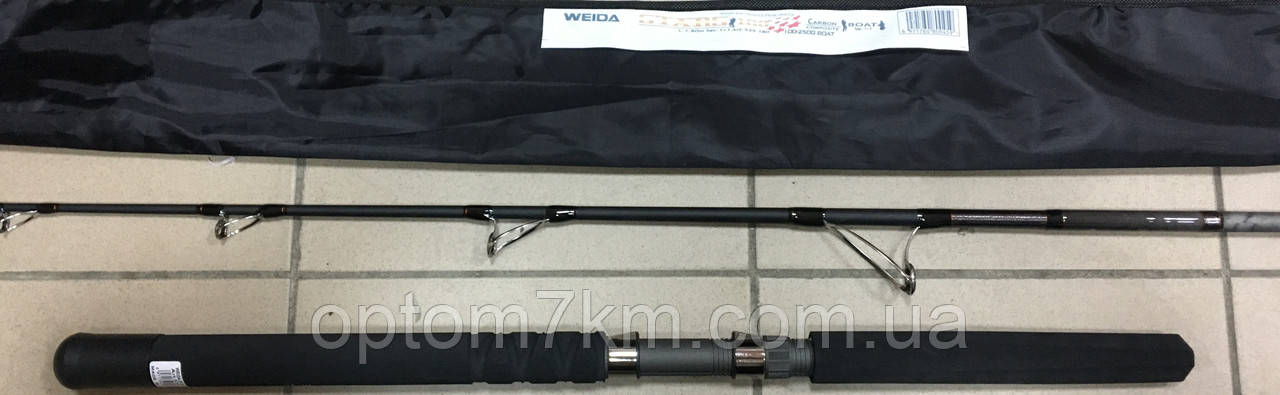 Спінінг силовий бортовий Weida Stars 1.8 м 100-250g