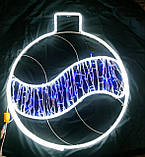 Світлодіодна фігура LED Куля 75х85 см, фото 6