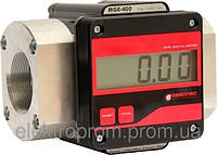 MGE 400 - электронный расходомер учета большого протока дизельного топлива, масла, 15-400 л/мин