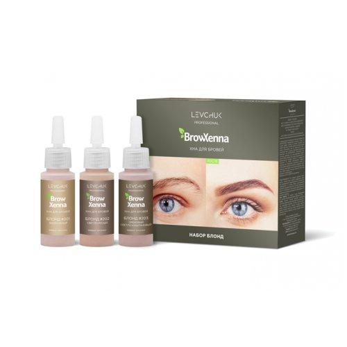 Browxenna (Brow Henna). Набір хни для брів, блонд.