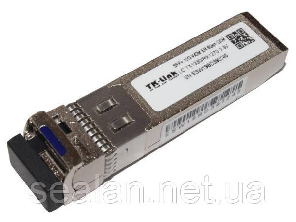 Модуль SFP+ 10G, 60км, WDM, LC, 1330нм, DDМ, TK-link