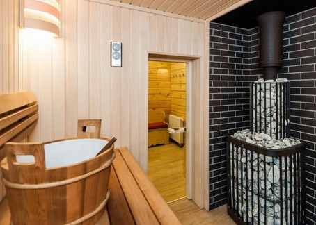 Навіщо потрібна печі для сауни Класик 20 м3 зі склом 400*400 і виносом 