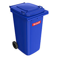 Контейнер для мусора на колесах SULO EN-840-1/120Л. Синий
