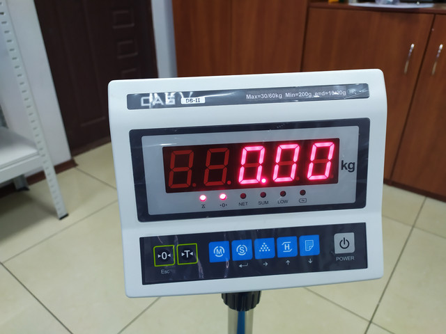 яскравий дисплей з високими символами ваги CAS DB II E купити