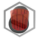 Тигель графітовий СС-400/420 під фільєру "дровок" ф8, фото 2