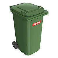 Контейнер для мусора на колесах SULO EN-840-1/240Л. Зеленый