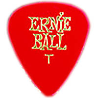 Медиатор Ernie Ball 9103 Cellulose Acetate Nitrate Red Guitar Pick Thin 0.46 mm