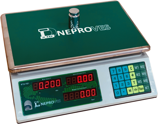 торгові ваги Днепровес ВТД ЛД1