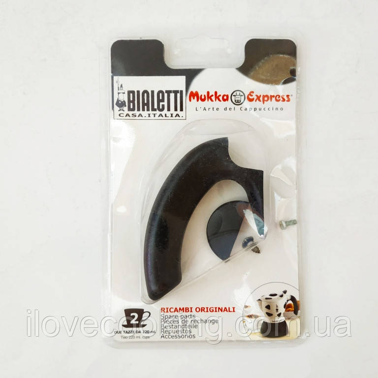 Ручка Bialetti Mukka Express для кофеварки на 2 чашки + клавиша крышки ...