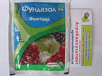 Фунгіцид Фундазол, 10 г — профілактика грибкових хвороб рослин, захист троянд