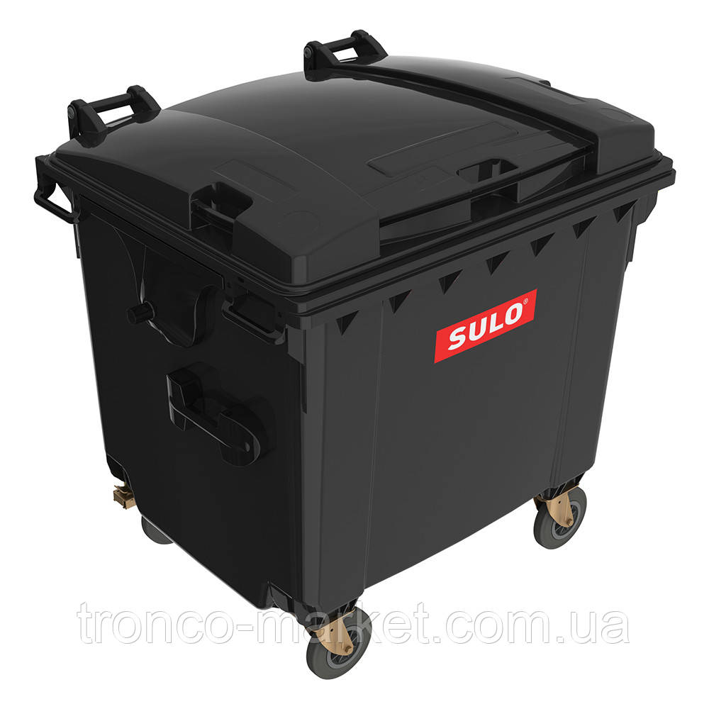 Контейнер для сміття на колесах SULO EN-840-2/1100Л_серый