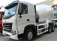 Аренда автобетоносмесителя HOWO A7 CONCRETE MIXER TRUCK 6×4