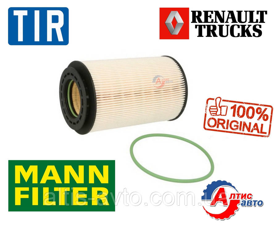 Паливний фільтр Рено Преміум dxi 2005- Мідлум вставка D7E240 7420998806 PU1058X