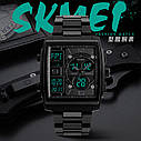 Оригінальний чоловічий годинник Skmei 1274 Black, фото 5