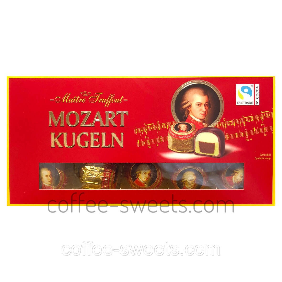Цукерки Mozart Kugeln шоколадні Maitre Truffout 200 г