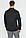 Чоловіча сорочка чорна Koton/Котон класична, з чорними ґудзиками, фото 3