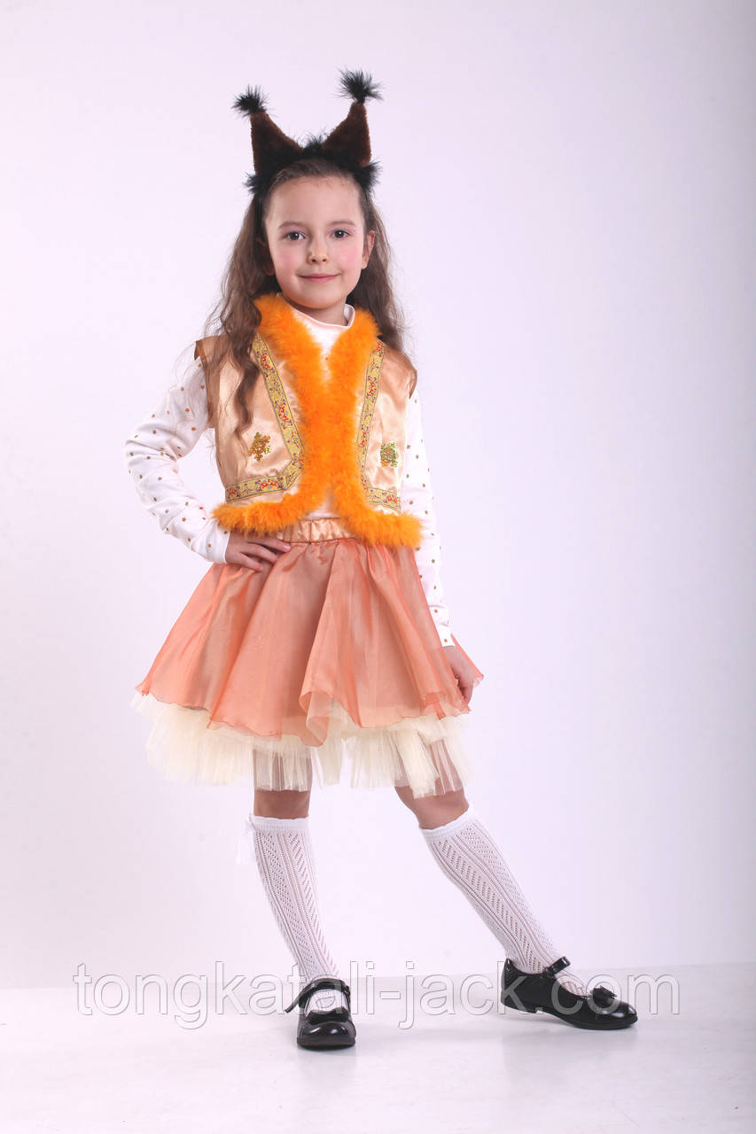 Костюм-білочки 110-122 см прокат карнавального одягу, фото 1