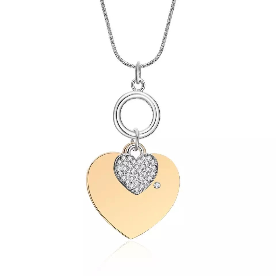 Жіноча підвіска з камінням My Heart