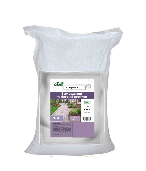 СуперПластифікатор бетону Compact 80 25 кг