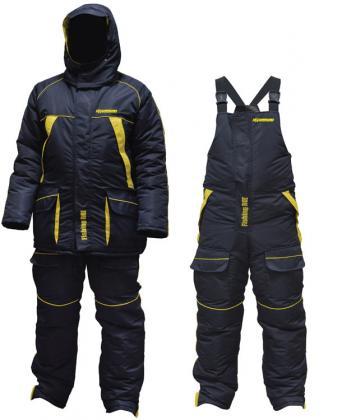 Костюм зимний Fishing ROI Thermal Pro 2 синьо-жовтий, фото 1