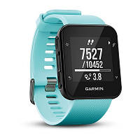 Смарт-годинник Garmin Forerunner 35 Frost Blue Чорні з блакитним ремінцем