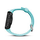 Смарт-годинник Garmin Forerunner 35 Frost Blue Чорні з блакитним ремінцем, фото 4
