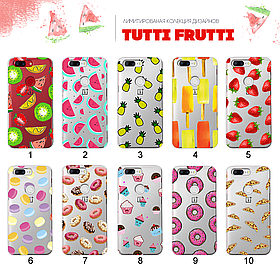 Ультратонкий прозорий чохол із малюнком для OnePlus 5T (80 дизайнів)